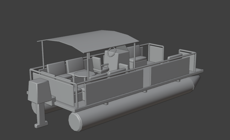 Pontoon boat